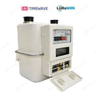 LCD Screen LoRaWAN Gas Meter with Prepaid Function for Remote Reading and Control