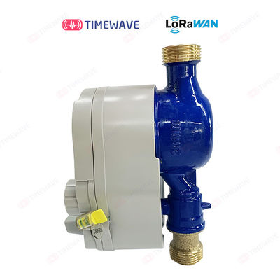 냉수 및 뜨거운 물 관리에 필요한 디지털 디스플레이와 함께 LoRaWAN 수류계